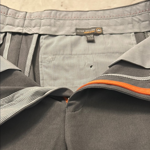 Men's Gray Dress Pants - Picture 2 of 2